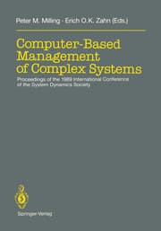 Cover von Computer-Based Management of Complex Systems