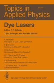 Cover von Dye Lasers