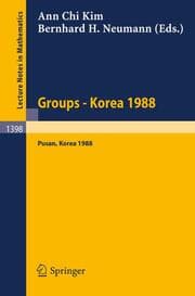 Cover von Groups - Korea 1988