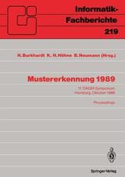 Cover von Mustererkennung 1989