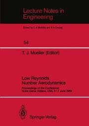 Cover von Low Reynolds Number Aerodynamics