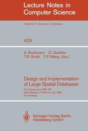 Cover von Design and Implementation of Large Spatial Databases