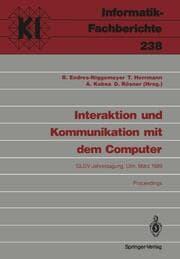 Cover von Interaktion und Kommunikation mit dem Computer