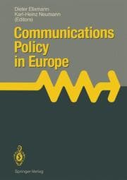 Cover von Communications Policy in Europe