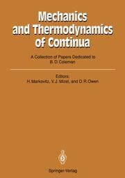 Cover von Mechanics and Thermodynamics of Continua
