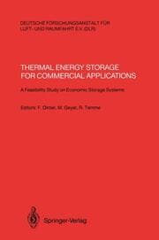 Cover von Thermal Energy Storage for Commercial Applications