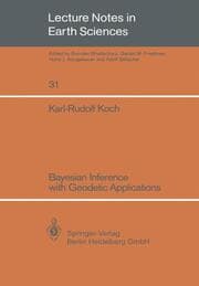 Cover von Bayesian Inference with Geodetic Applications