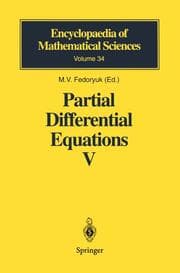 Cover von Partial Differential Equations V