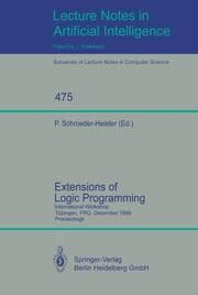 Cover von Extensions of Logic Programming