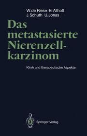 Cover von Das metastasierte Nierenzellkarzinom