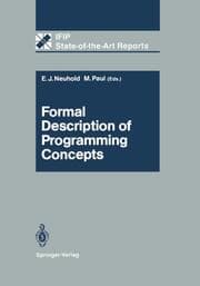 Cover von Formal Description of Programming Concepts
