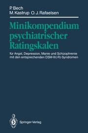 Cover von Minikompendium psychiatrischer Rattingskalen für Angst, Depression, Manie