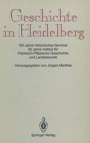 Cover von Geschichte in Heidelberg