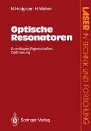 Cover von Optische Resonatoren