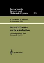 Cover von Stochastic Processes and their Applications