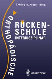 Cover von Orthopädische Rückenschule Interdisziplinär