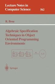 Cover von Algebraic Specification Techniques in Object Oriented Programming Environments