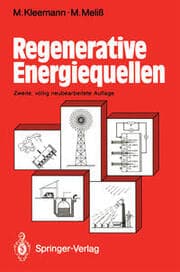 Cover von Regenerative Energiequellen