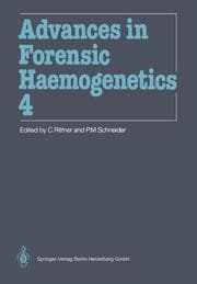 Cover von Advances in Forensic Haemogenetics