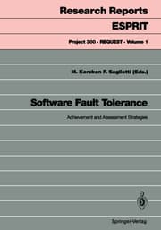 Cover von Software Fault Tolerance