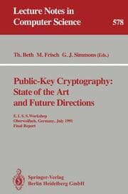 Cover von Public-Key Cryptography: State of the Art and Future Directions