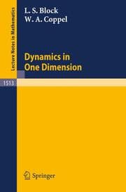 Cover von Dynamics in One Dimension