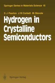 Cover von Hydrogen in Crystalline Semiconductors