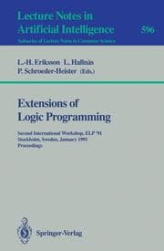 Cover von Extensions of Logic Programming