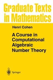Cover von A Course in Computational Algebraic Number Theory