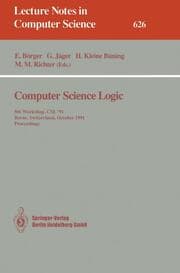 Cover von Computer Science Logic
