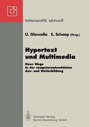Cover von Hypertext und Multimedia