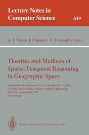 Cover von Theories and Methods of Spatio-Temporal Reasoning in Geographic Space