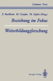 Cover von Teil 1 Beziehung im Fokus Teil 2 Weiterbildungsforschung