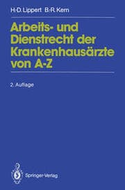 Cover von Arbeits- und Dienstrecht der Krankenhausärzte von AZ