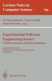 Cover von Experimental Software Engineering Issues: