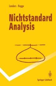 Cover von Nichtstandard-Analysis