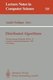 Cover von Distributed Algorithms