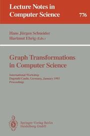 Cover von Graph Transformations in Computer Science