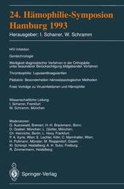 Cover von 24.Hämophilie-Symposion