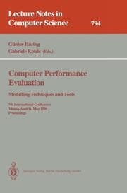 Cover von Computer Performance Evaluation: Modelling Techniques and Tools