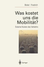 Cover von Was kostet uns die Mobilität