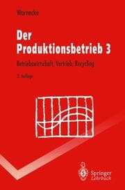 Cover von Der Produktionsbetrieb 3