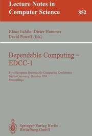 Cover von Dependable Computing - EDCC-1