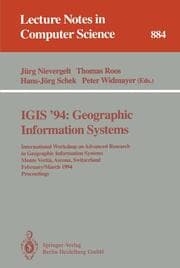 Cover von IGIS '94: Geographic Information Systems