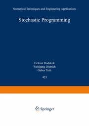 Cover von Stochastic Programming