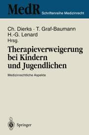 Cover von Therapieverweigerung bei Kindern und Jugendlichen