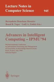 Cover von Advances in Intelligent Computing - IPMU '94