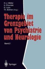 Cover von Therapie im Grenzgebiet von Psychiatrie und Neurologie