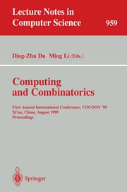 Cover von Computing and Combinatorics