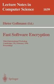Cover von Fast Software Encryption